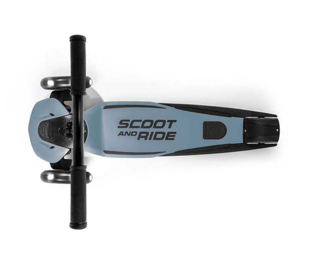 Scoot & Ride Highwaykick 5 LED Hulajnoga balansowa 5+ Steel - 1017194 - zdjęcie 3